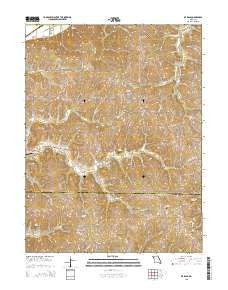 De Kalb Missouri Current topographic map, 1:24000 scale, 7.5 X 7.5 Minute, Year 2015