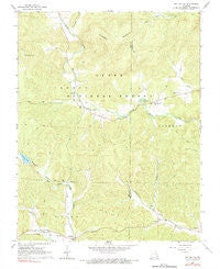 Des Arc NE Missouri Historical topographic map, 1:24000 scale, 7.5 X 7.5 Minute, Year 1968