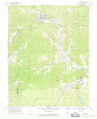 Des Arc Missouri Historical topographic map, 1:24000 scale, 7.5 X 7.5 Minute, Year 1969