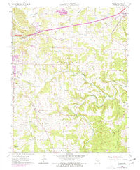 Dillon Missouri Historical topographic map, 1:24000 scale, 7.5 X 7.5 Minute, Year 1963
