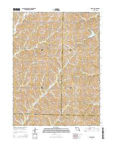 Dotham Missouri Current topographic map, 1:24000 scale, 7.5 X 7.5 Minute, Year 2014