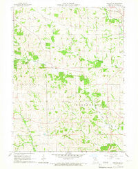 Downing NW Missouri Historical topographic map, 1:24000 scale, 7.5 X 7.5 Minute, Year 1965