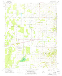 Dudley Missouri Historical topographic map, 1:24000 scale, 7.5 X 7.5 Minute, Year 1962