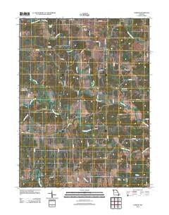 Durham Missouri Historical topographic map, 1:24000 scale, 7.5 X 7.5 Minute, Year 2012