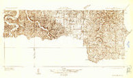 Edgar Springs Missouri Historical topographic map, 1:48000 scale, 15 X 15 Minute, Year 1932