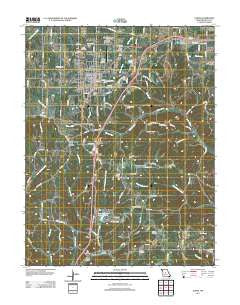 Eldon Missouri Historical topographic map, 1:24000 scale, 7.5 X 7.5 Minute, Year 2011