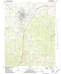 Eldon Missouri Historical topographic map, 1:24000 scale, 7.5 X 7.5 Minute, Year 1983