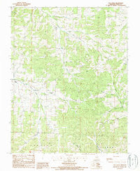 Elk Creek Missouri Historical topographic map, 1:24000 scale, 7.5 X 7.5 Minute, Year 1987