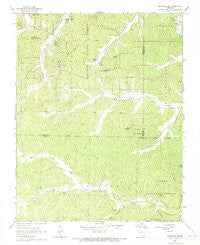 Ellington SE Missouri Historical topographic map, 1:24000 scale, 7.5 X 7.5 Minute, Year 1968