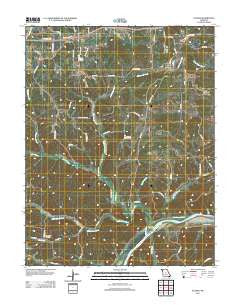 Eugene Missouri Historical topographic map, 1:24000 scale, 7.5 X 7.5 Minute, Year 2011