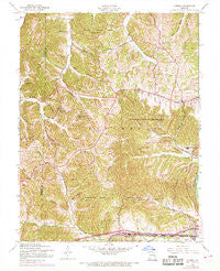 Eureka Missouri Historical topographic map, 1:24000 scale, 7.5 X 7.5 Minute, Year 1954