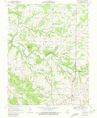 Fair Grove Missouri Historical topographic map, 1:24000 scale, 7.5 X 7.5 Minute, Year 1970