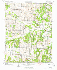 Filley Missouri Historical topographic map, 1:24000 scale, 7.5 X 7.5 Minute, Year 1939