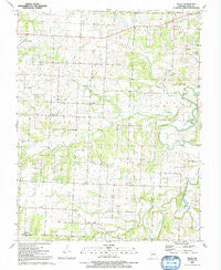 Filley Missouri Historical topographic map, 1:24000 scale, 7.5 X 7.5 Minute, Year 1991