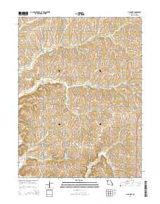 Fillmore Missouri Current topographic map, 1:24000 scale, 7.5 X 7.5 Minute, Year 2014