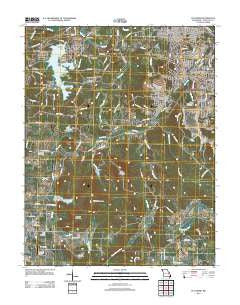 Flat River Missouri Historical topographic map, 1:24000 scale, 7.5 X 7.5 Minute, Year 2011