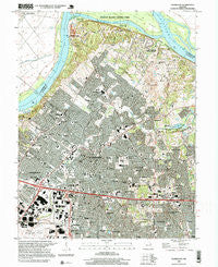 Florissant Missouri Historical topographic map, 1:24000 scale, 7.5 X 7.5 Minute, Year 1998