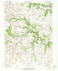 Freeman Missouri Historical topographic map, 1:24000 scale, 7.5 X 7.5 Minute, Year 1953