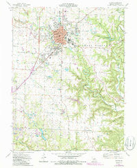 Fulton Missouri Historical topographic map, 1:24000 scale, 7.5 X 7.5 Minute, Year 1975