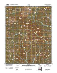 Gainesville NW Missouri Historical topographic map, 1:24000 scale, 7.5 X 7.5 Minute, Year 2012
