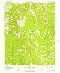 Garber Missouri Historical topographic map, 1:24000 scale, 7.5 X 7.5 Minute, Year 1956