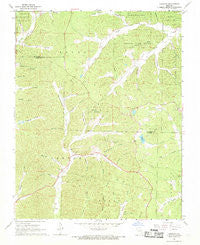 Garwood Missouri Historical topographic map, 1:24000 scale, 7.5 X 7.5 Minute, Year 1968