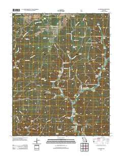 Gladden Missouri Historical topographic map, 1:24000 scale, 7.5 X 7.5 Minute, Year 2011