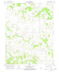 Granville Missouri Historical topographic map, 1:24000 scale, 7.5 X 7.5 Minute, Year 1960