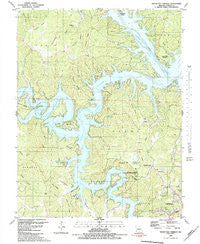 Green Bay Terrace Missouri Historical topographic map, 1:24000 scale, 7.5 X 7.5 Minute, Year 1983