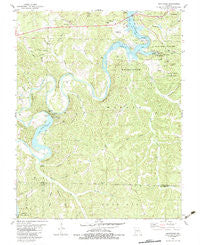 Hahatonka Missouri Historical topographic map, 1:24000 scale, 7.5 X 7.5 Minute, Year 1982