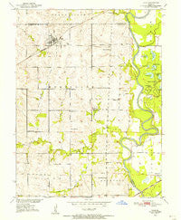 Hale Missouri Historical topographic map, 1:24000 scale, 7.5 X 7.5 Minute, Year 1950