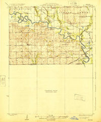 Hale Missouri Historical topographic map, 1:62500 scale, 15 X 15 Minute, Year 1924