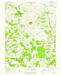Half Way Missouri Historical topographic map, 1:24000 scale, 7.5 X 7.5 Minute, Year 1961