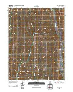 Half Rock Missouri Historical topographic map, 1:24000 scale, 7.5 X 7.5 Minute, Year 2012