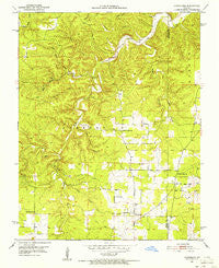 Hartshorn Missouri Historical topographic map, 1:24000 scale, 7.5 X 7.5 Minute, Year 1951