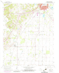Harviell Missouri Historical topographic map, 1:24000 scale, 7.5 X 7.5 Minute, Year 1964