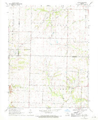 Hatton Missouri Historical topographic map, 1:24000 scale, 7.5 X 7.5 Minute, Year 1969