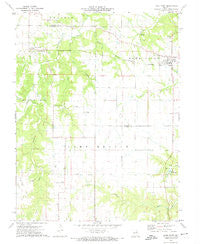 Hawk Point Missouri Historical topographic map, 1:24000 scale, 7.5 X 7.5 Minute, Year 1973