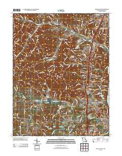 Herculaneum Missouri Historical topographic map, 1:24000 scale, 7.5 X 7.5 Minute, Year 2012