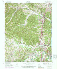 Herculaneum Missouri Historical topographic map, 1:24000 scale, 7.5 X 7.5 Minute, Year 1954
