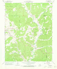 Higdon Missouri Historical topographic map, 1:24000 scale, 7.5 X 7.5 Minute, Year 1959