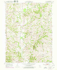 Hilldale Missouri Historical topographic map, 1:24000 scale, 7.5 X 7.5 Minute, Year 1952