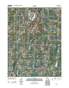 Holt Missouri Historical topographic map, 1:24000 scale, 7.5 X 7.5 Minute, Year 2012