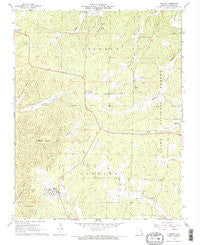 Hunter Missouri Historical topographic map, 1:24000 scale, 7.5 X 7.5 Minute, Year 1968