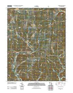 Hurricane Missouri Historical topographic map, 1:24000 scale, 7.5 X 7.5 Minute, Year 2011