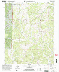 Hurricane Missouri Historical topographic map, 1:24000 scale, 7.5 X 7.5 Minute, Year 2000