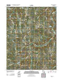Iberia Missouri Historical topographic map, 1:24000 scale, 7.5 X 7.5 Minute, Year 2011