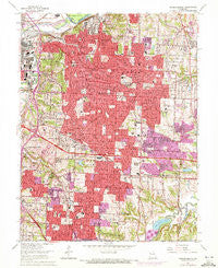 Independence Missouri Historical topographic map, 1:24000 scale, 7.5 X 7.5 Minute, Year 1964
