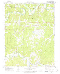Indian Springs Missouri Historical topographic map, 1:24000 scale, 7.5 X 7.5 Minute, Year 1978
