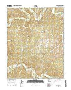 Indian Springs Missouri Current topographic map, 1:24000 scale, 7.5 X 7.5 Minute, Year 2015